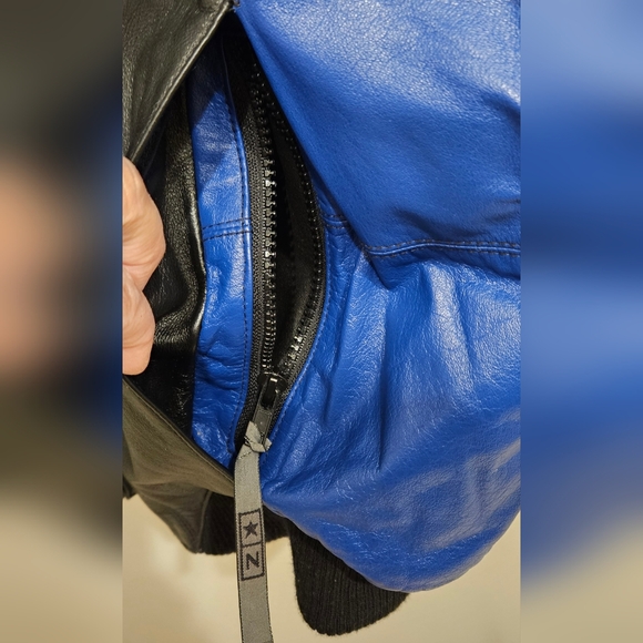 Vintage Leather North Star Northstar Snowmobile Jacket Coat Men’s Size Large - Picture 6 of 10